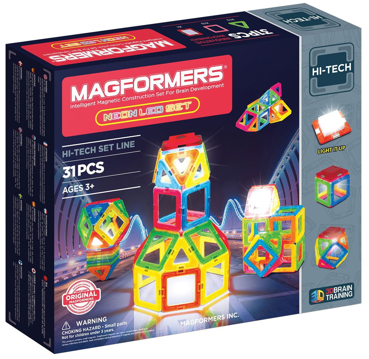    Magformers Neon Led set (31 )