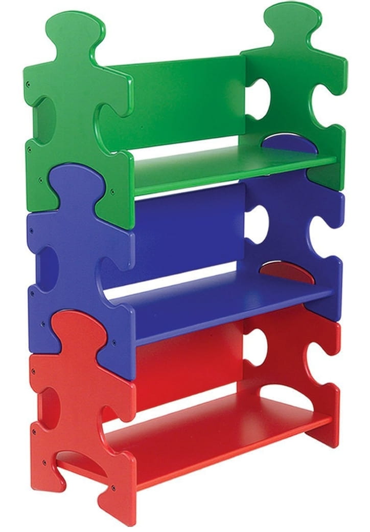    KidKraft   Puzzle Book Shelf - Primary