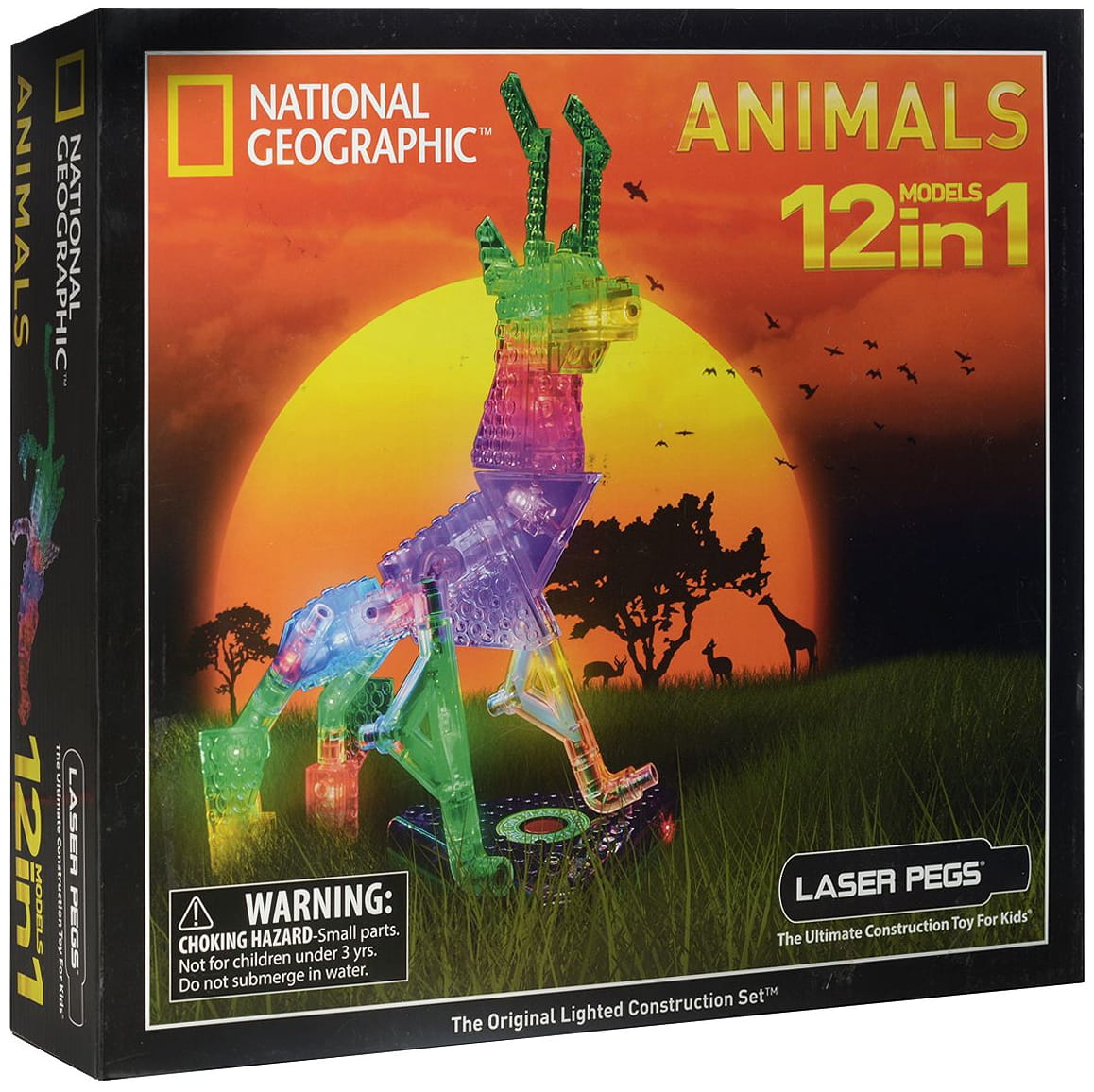    12  1 Laser Pegs National Geographic - 