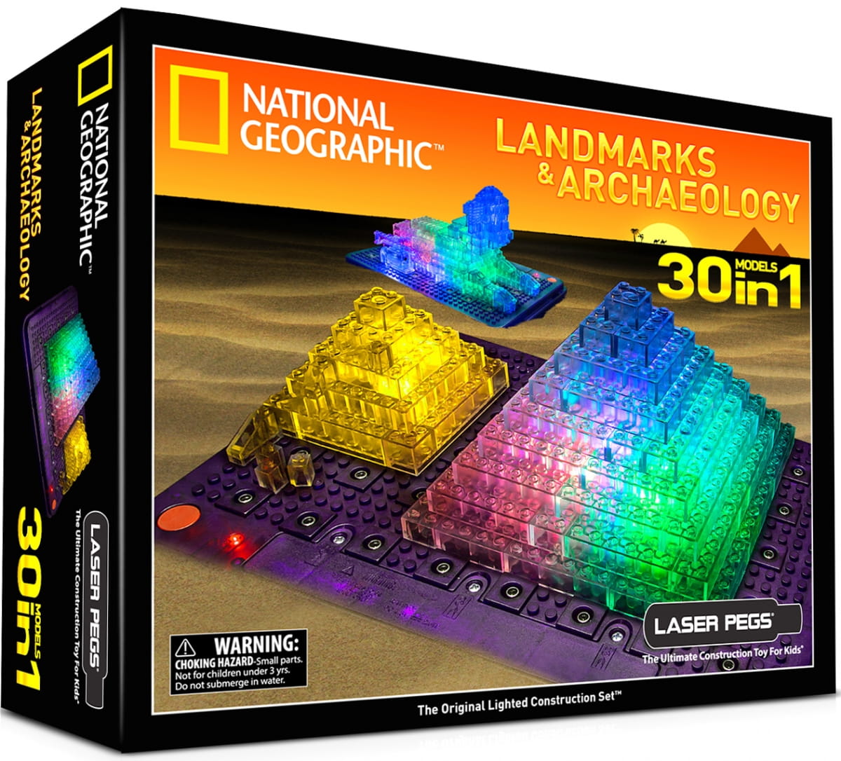    30  1 Laser Pegs National Geographic - 