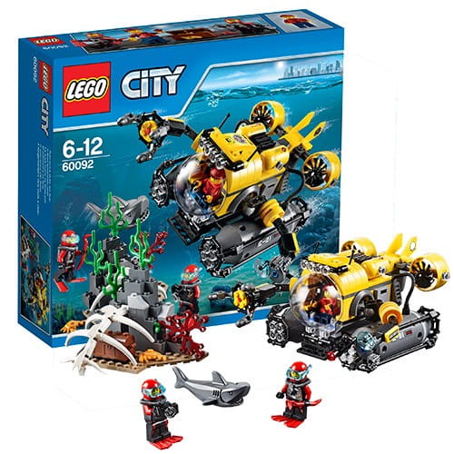 Фото Конструктор Lego City Лего Город Глубоководная подводная лодка