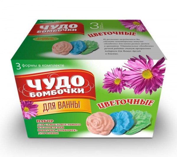 Фото Набор Чудо-бомбочки Цветочные (Каррас)