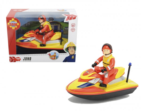 Водный скутер с фигуркой FIREMAN SAM Пожарный Сэм - 22 см (Dickie)