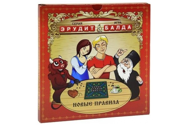 Настольная игра БИПЛАНТ Эрудит-балда