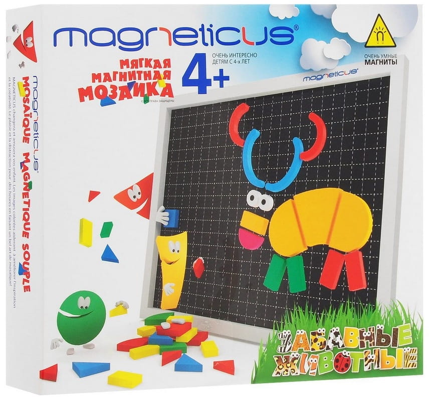 Фото Магнитная мозаика Magneticus Забавные Животные