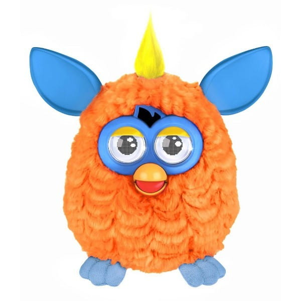 Фото Интерактивная игрушка Furby (Ферби) с хохолком оранжево-голубой (Hasbro)