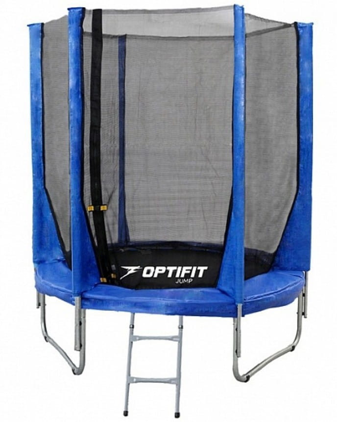 Батут OPTIFIT Jump 6FT - синий (6 футов)