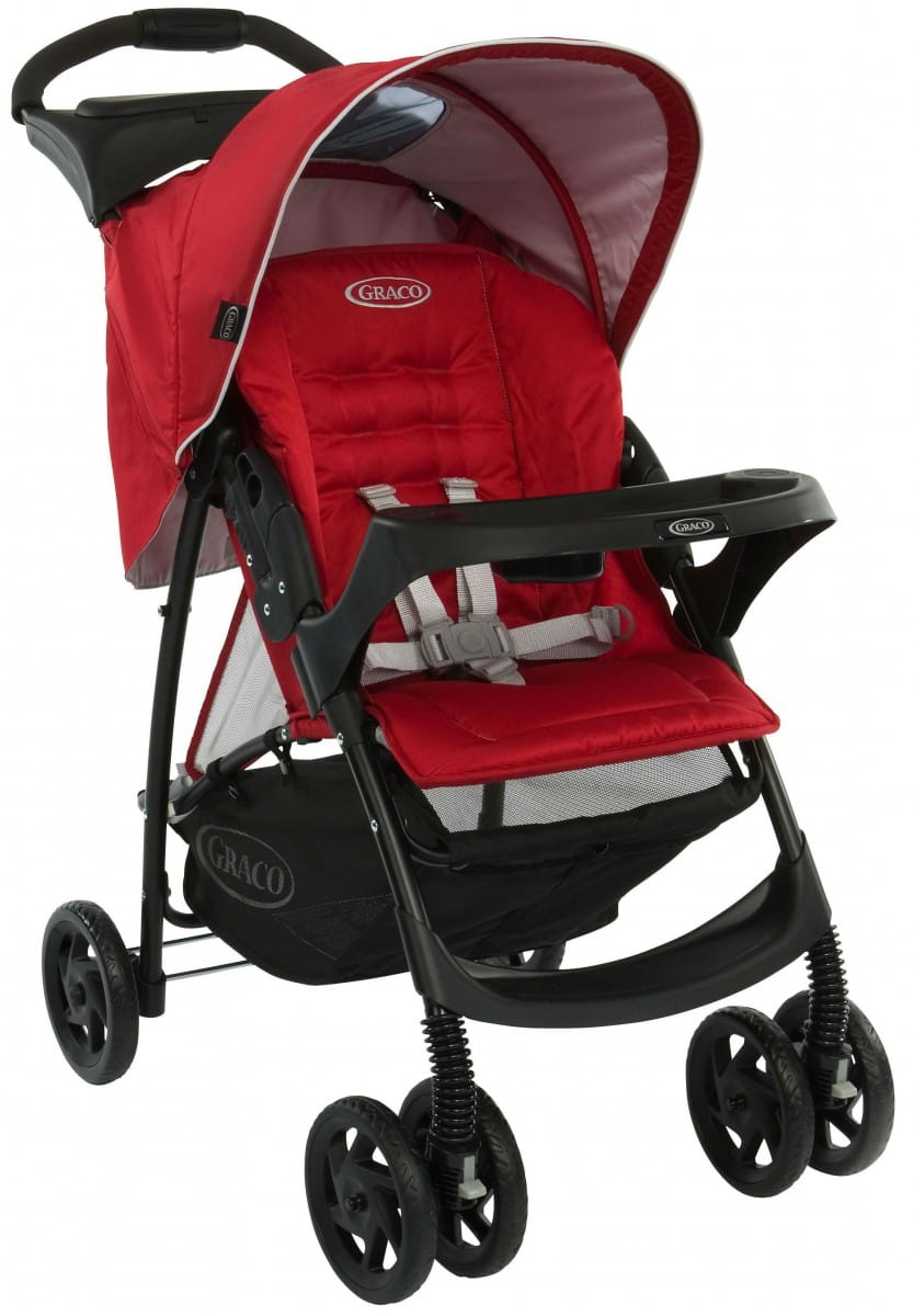 Фото Коляска прогулочная Graco Mirage W Parent tray and boot - Chilli