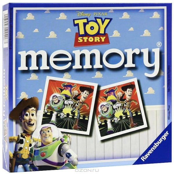 Фото Настольная игра Ravensburger Мемори мини История игрушек