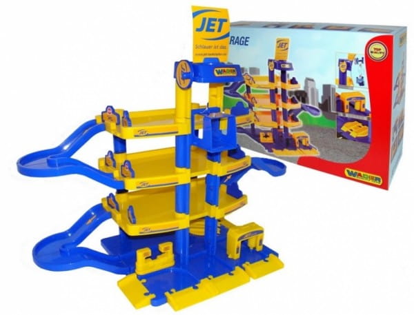 Фото Игровой набор Wader Паркинг Jet (4 уровня)