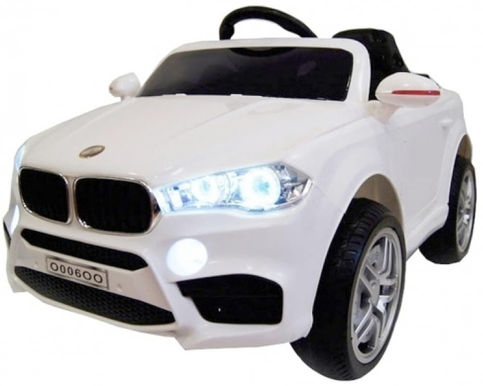 Электромобиль River Toys BMW O006OO VIP (с дистанционным управлением) - белый