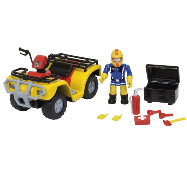 Игровой набор Fireman Sam Пожарный Сэм Квадроцикл Меркурий со светом (SIMBA)