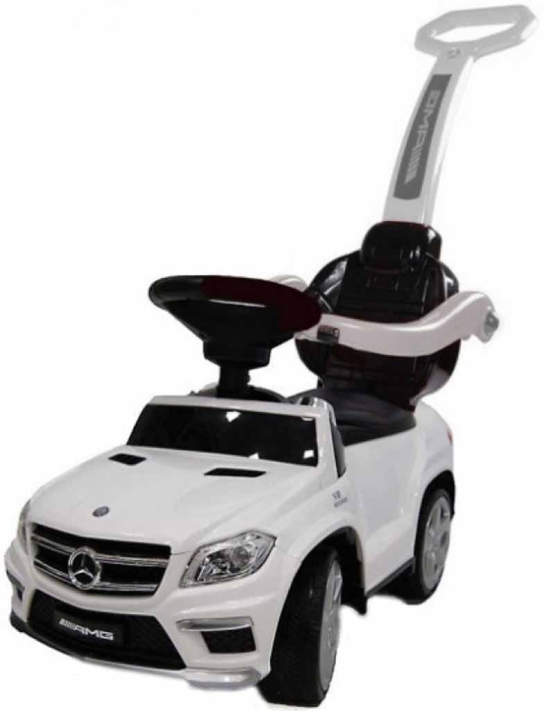 Фото Толокар-трансформер River Toys Mercedes-Benz (лицензионная модель) - белый