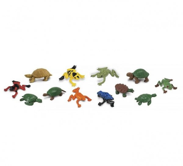 Набор SAFARI Лягушки и черепахи - 12 штук
