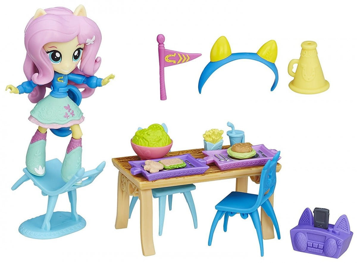 Игровой набор My Little Pony Equestria Girls Пижамная вечеринка - Флаттершай (HASBRO)