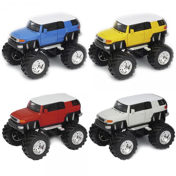 Машинка WELLY Toyota FJ Cruiser Big Wheel 1:34