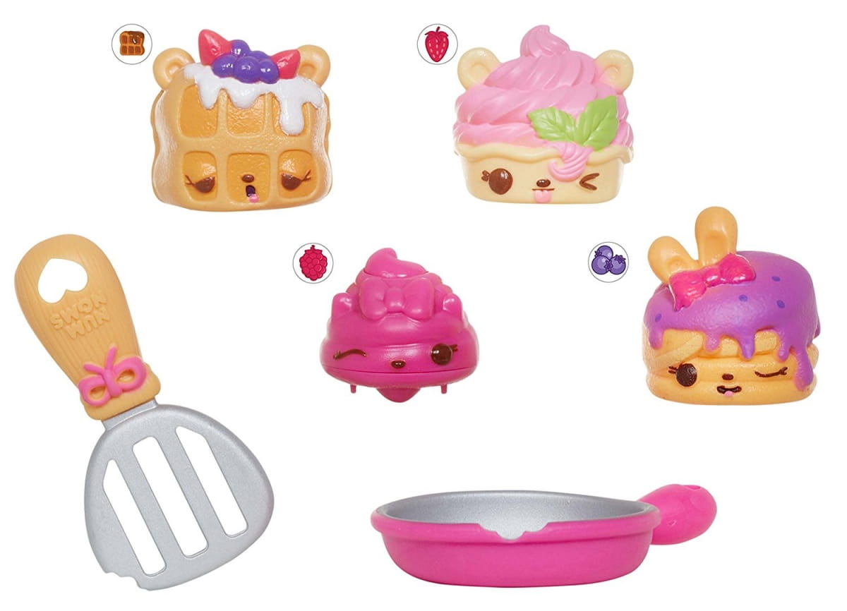 Фигурки коллекционные NUM NOMS - 4 штуки