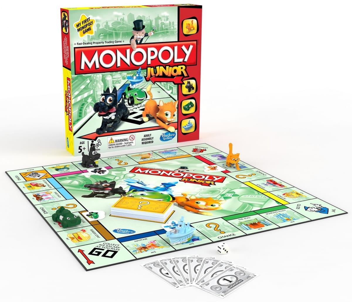 Фото Настольная игра Hasbro Моя первая Монополия обновленная