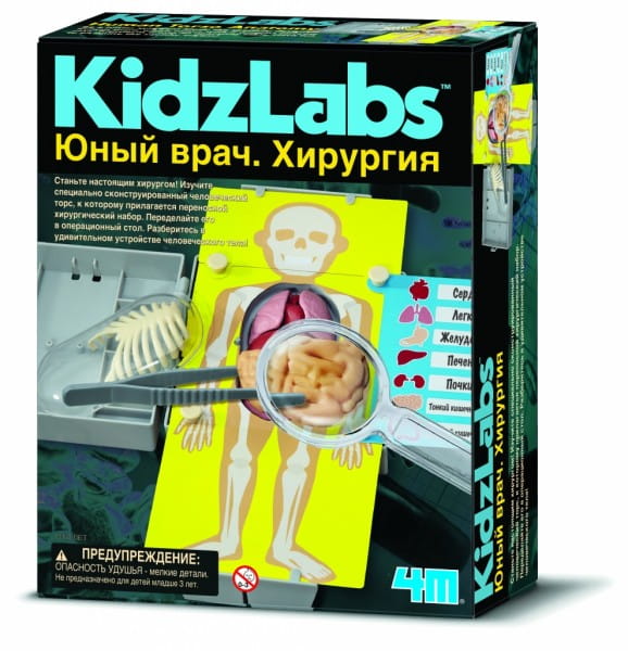 Фото Игровый набор 4M Юный врач - Хирургия