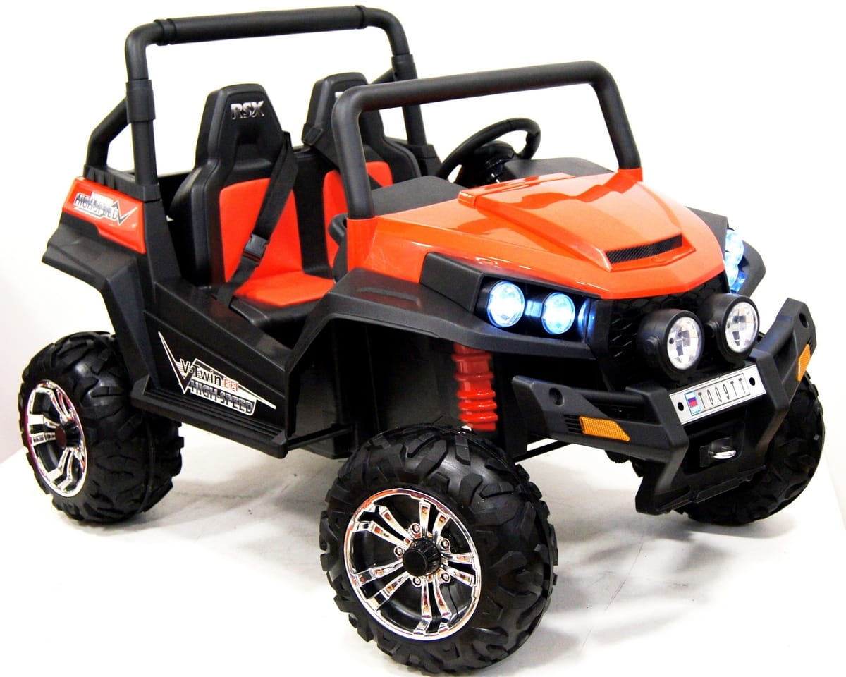 Электромобиль River Toys Buggy T009TT с дистанционным управлением (полный привод) - красный