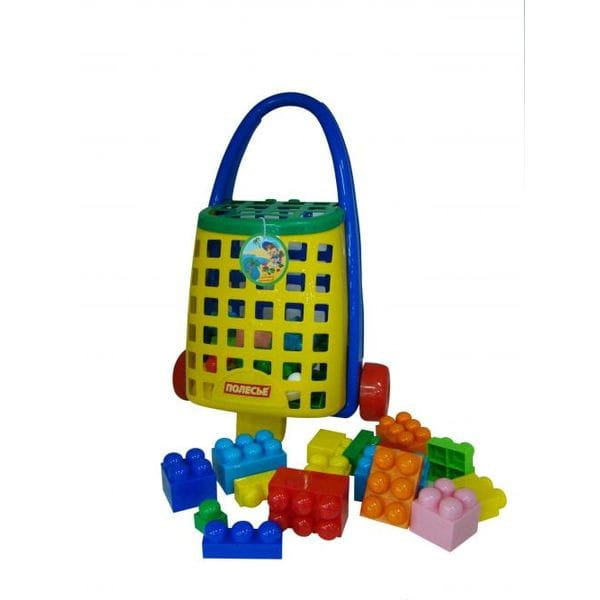 Фото Игровой набор Palau Toys Тележка и конструктор Великан - 36 элементов