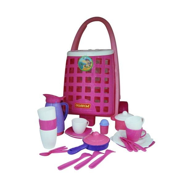 Фото Игровой набор Palau Toys c набором детской посуды (31 элемент)