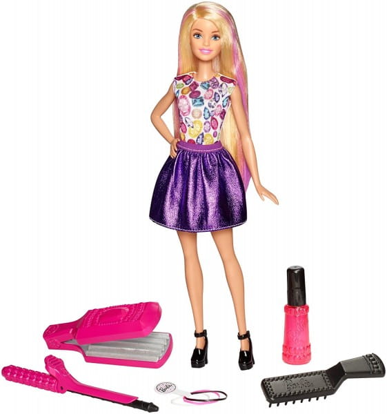 Игровой набор BARBIE Цветные локоны (Mattel)