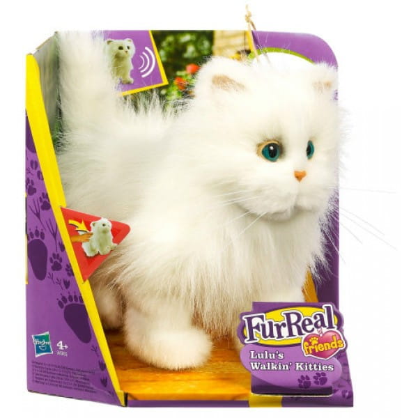Фото Кошка ходячая FurReal Friends - белая (Hasbro)
