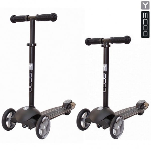 Фото Самокат Y-Scoo RT Trio Diamond 120 - Black