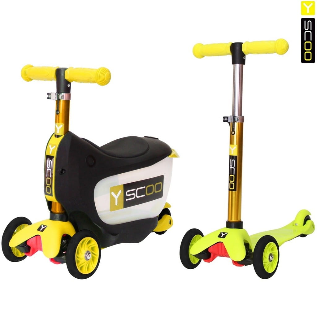  - Y-Scoo Mini Jump and Go - Yellow 3  1