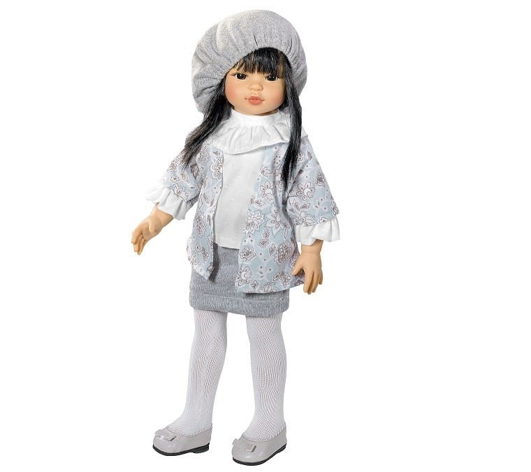 Кукла ASI Каори - 40 см (в сером костюмчике)