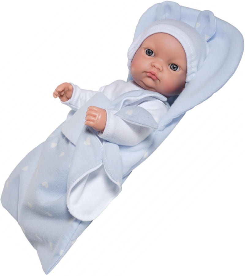 Кукла-пупс ASI Горди - 28 см (в голубом костюмчике)
