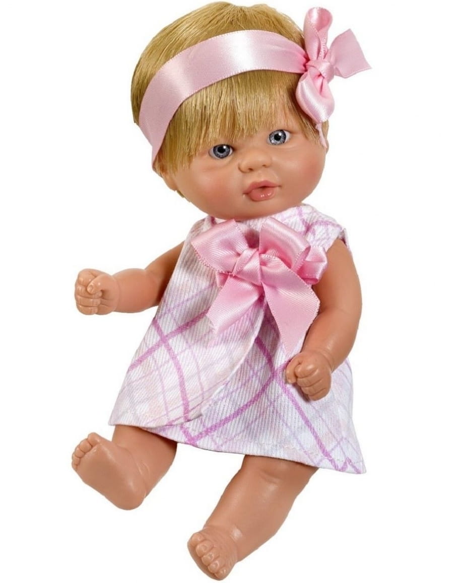 Кукла-пупсик ASI - 20 см (в платье с бантом)