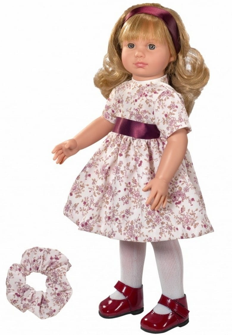 Кукла ASI Нелли - 40 см (в цветочном платье)