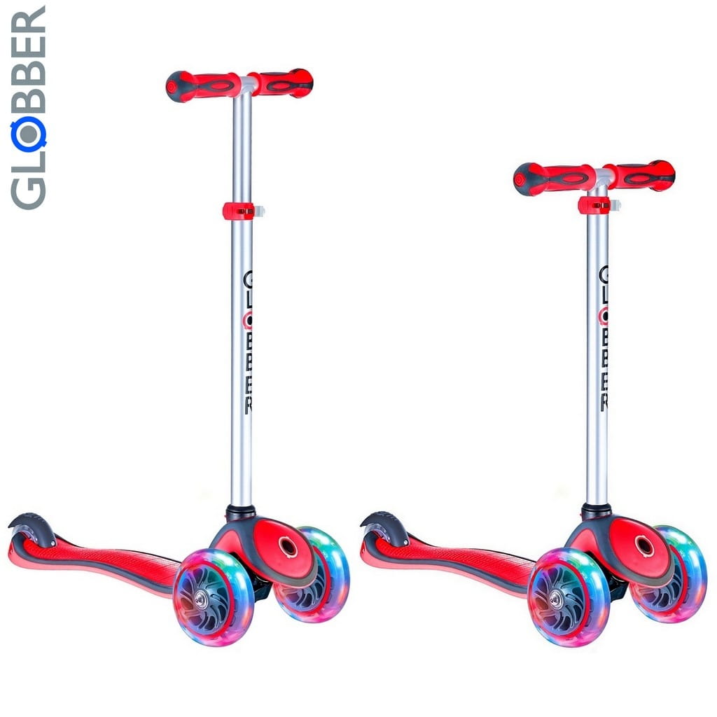   Globber Primo Plus Titanium - Red