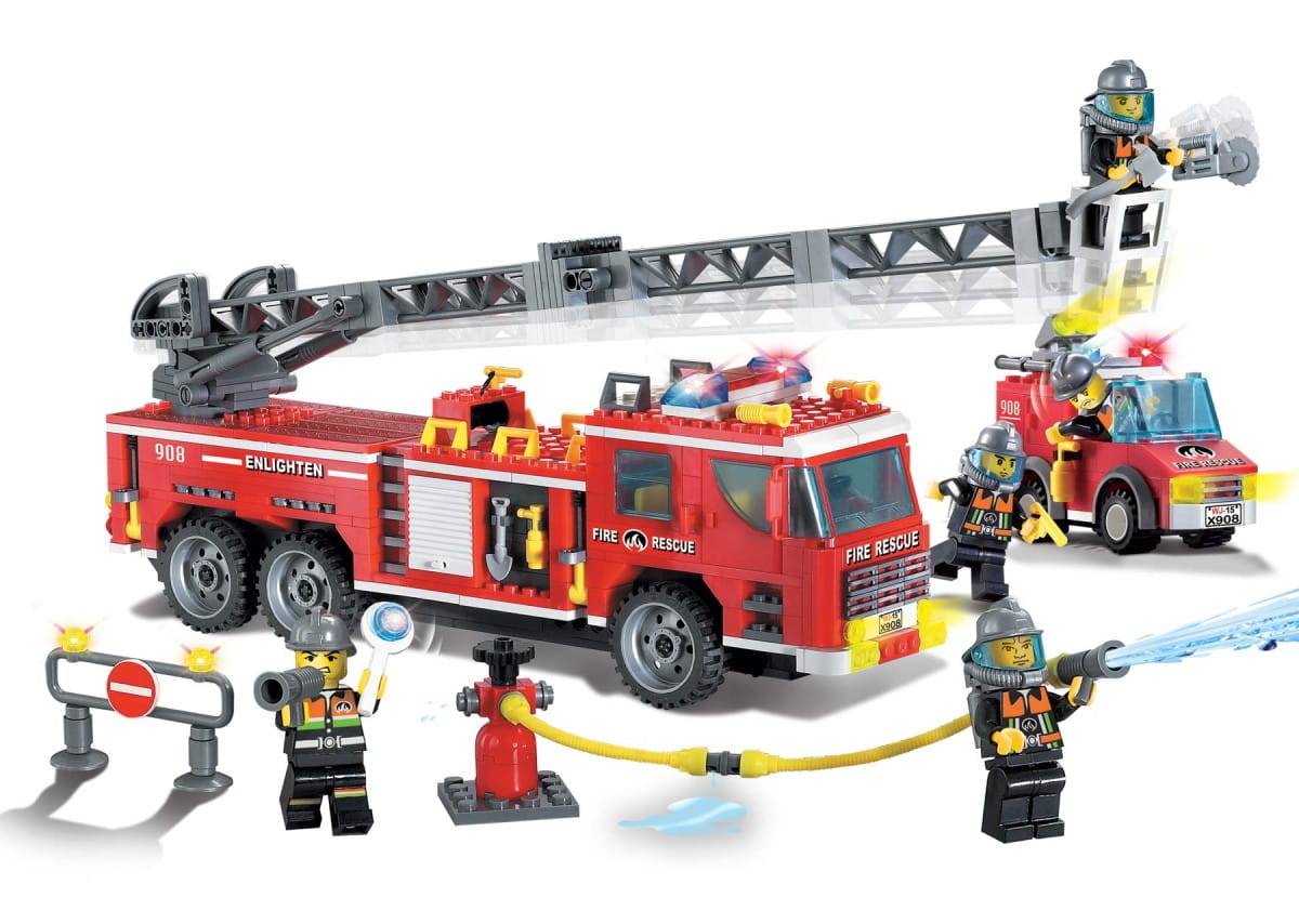   Enlighten Brick Fire Rescue     - 607 