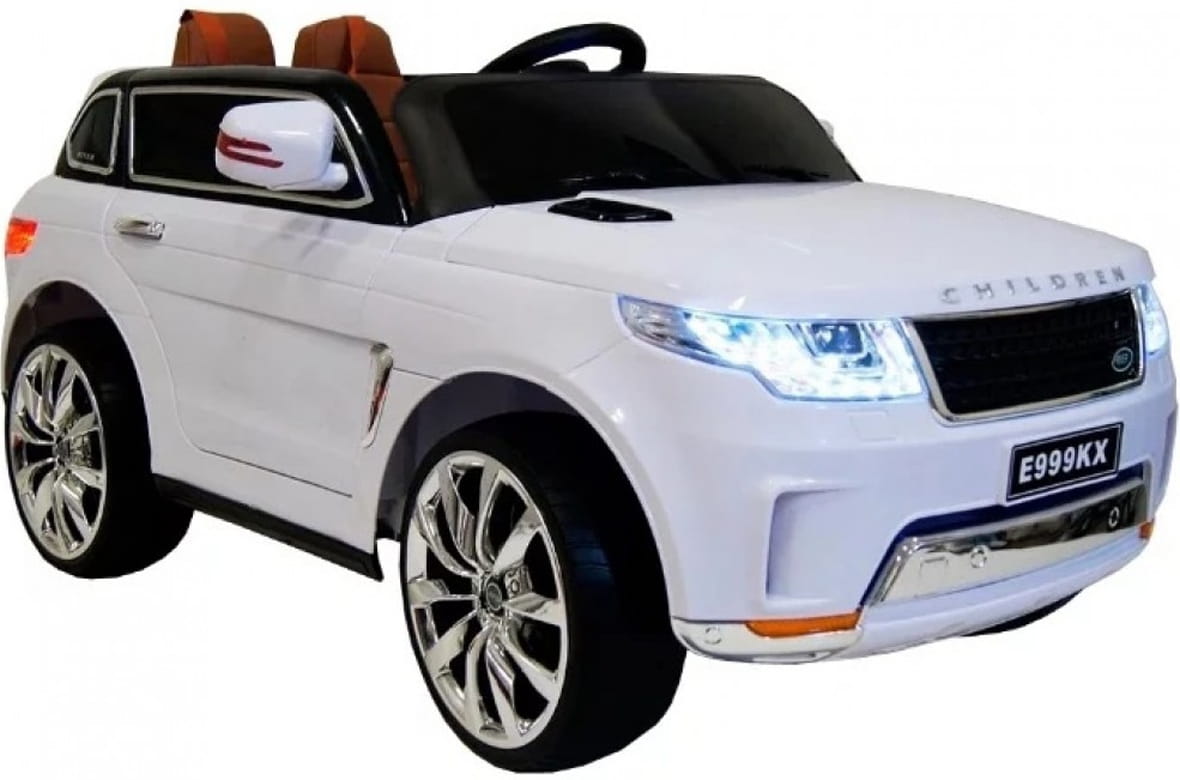 Электромобиль River Toys Range Rover Sport E999KX с дистанционным управлением - белый