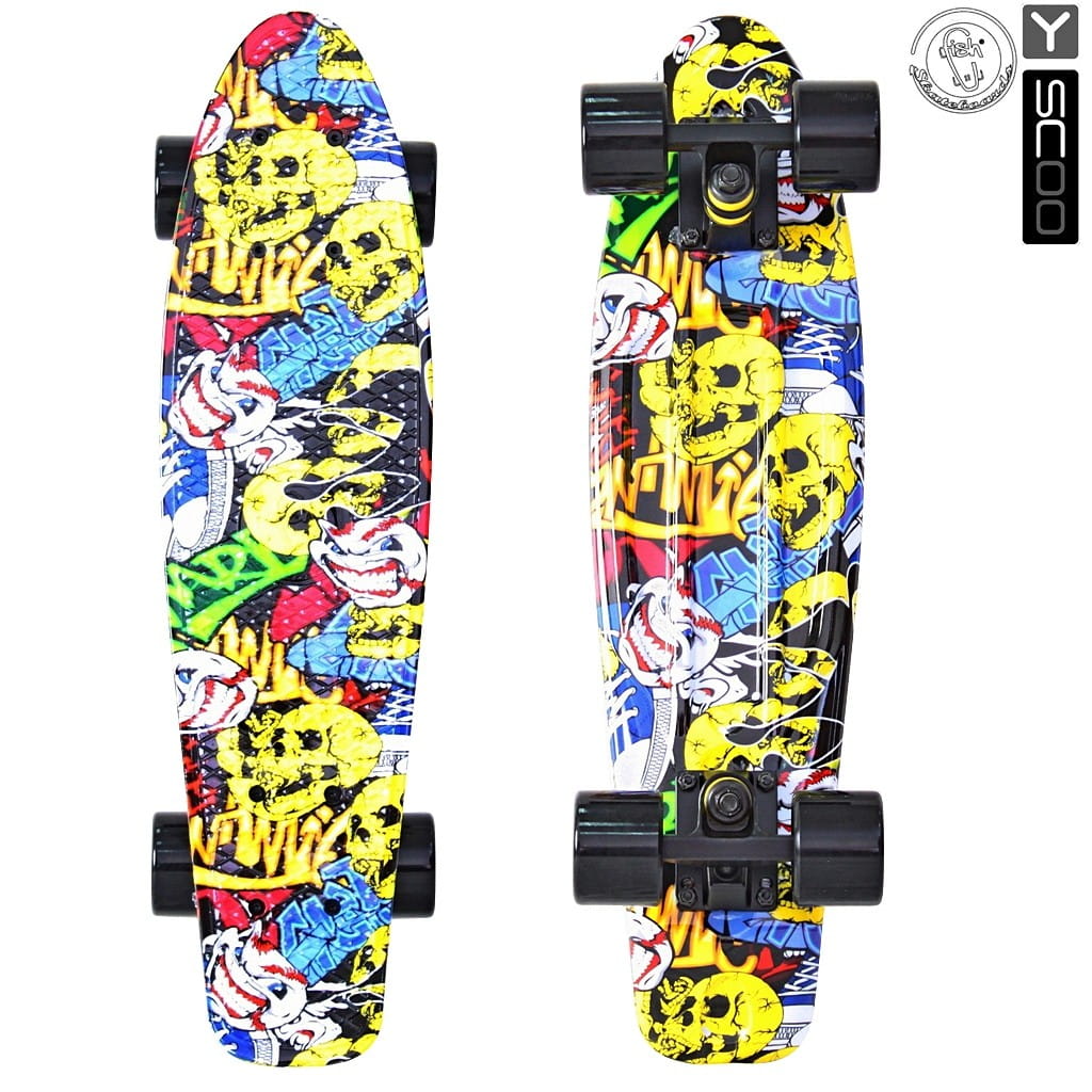   Y-Scoo Fishskateboard 22  - Cartoon