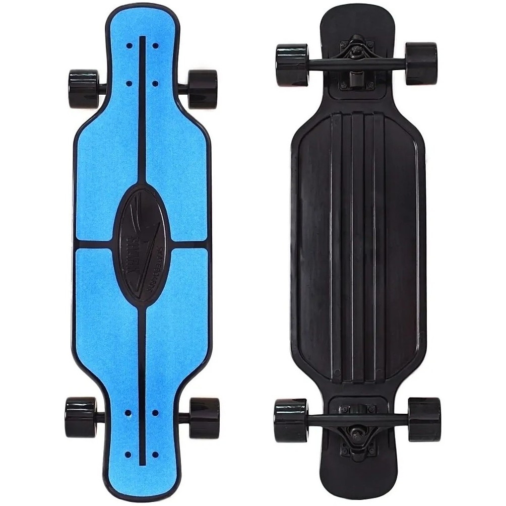   Y-Scoo Longboard Shark Tir 31  - Blue-black