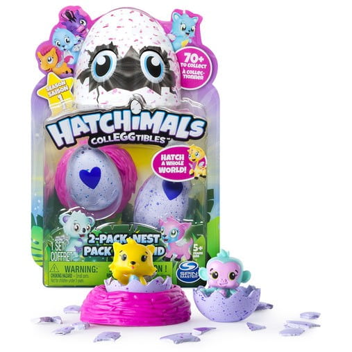 Коллекционные фигурки HATCHIMALS в яйце - 2 штуки