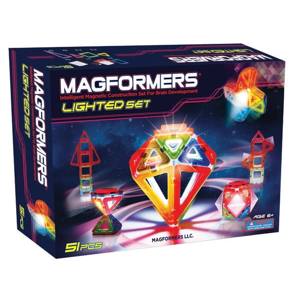 Фото Конструктор со светодиодной подсветкой Magformers Lighted Set