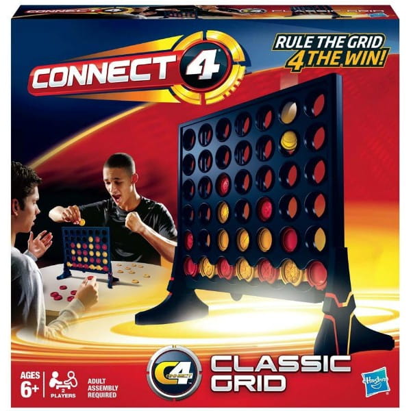 Фото Настольная игра Hasbro Собери 4 (Connect 4) Grid