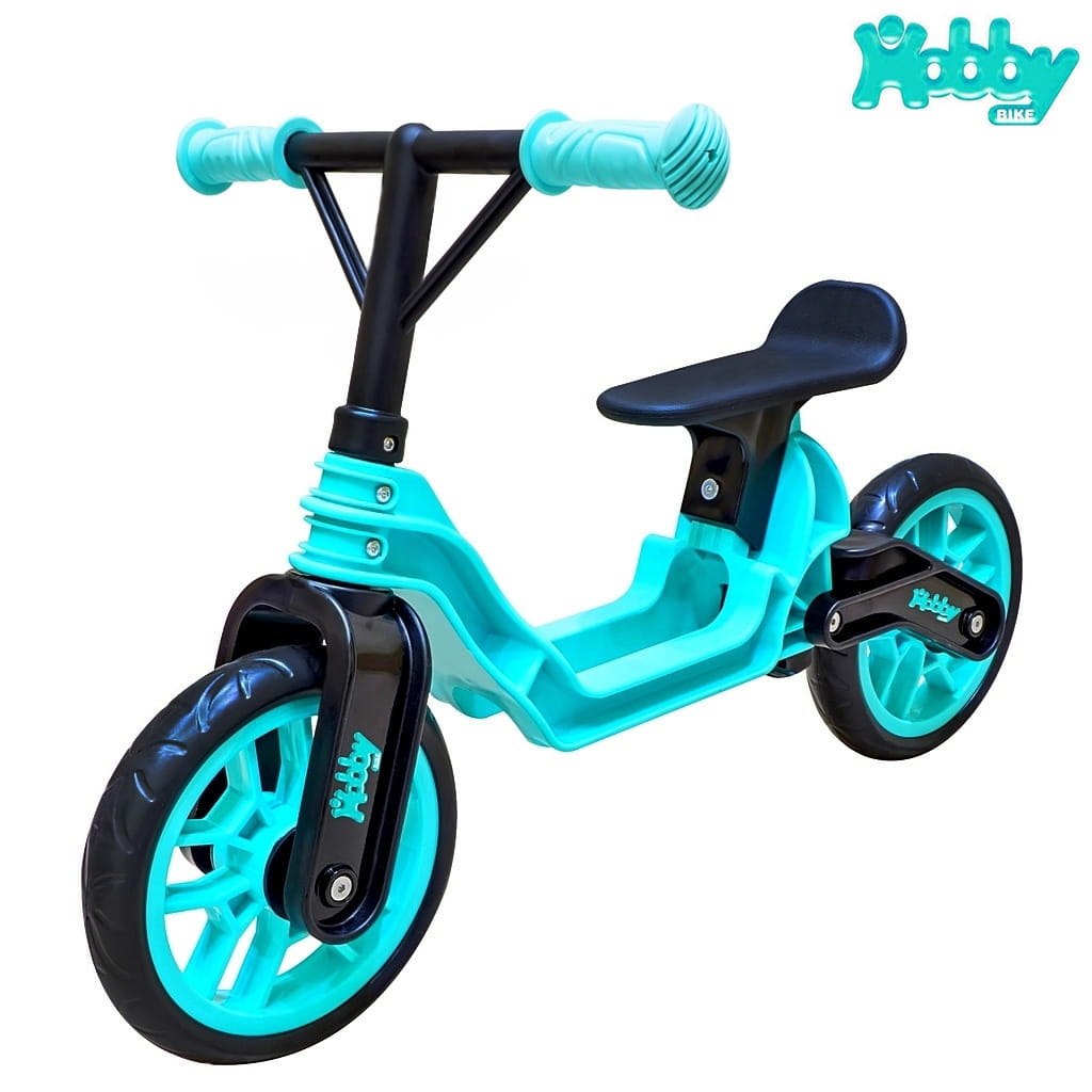 Фото Беговел RT Hobby bike Magestic - aqua-black