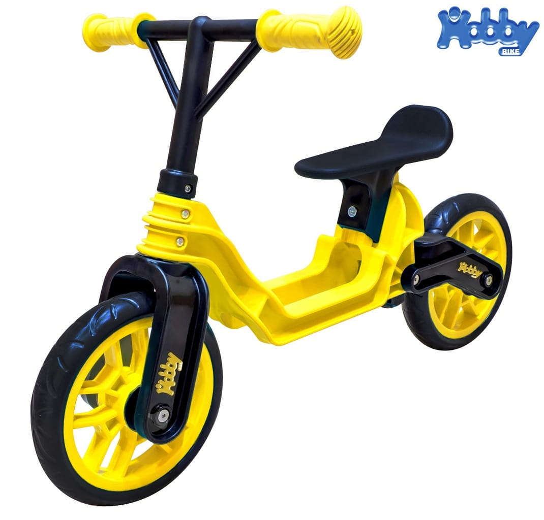 Фото Беговел RT Hobby bike Magestic - yellow-black