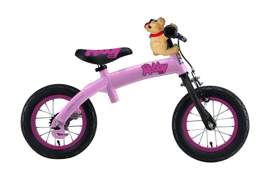 Фото Велобалансир-велосипед RT Hobby bike Alu New 2 в 1 - pink