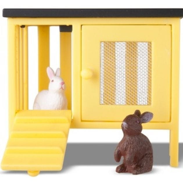 Игровой набор для домика LUNDBY Кролики и домик