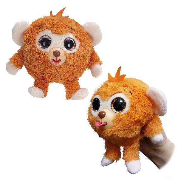 Фото Интерактивная игрушка 1toy Дразнюка Zooкa Оранжевая обезьянка