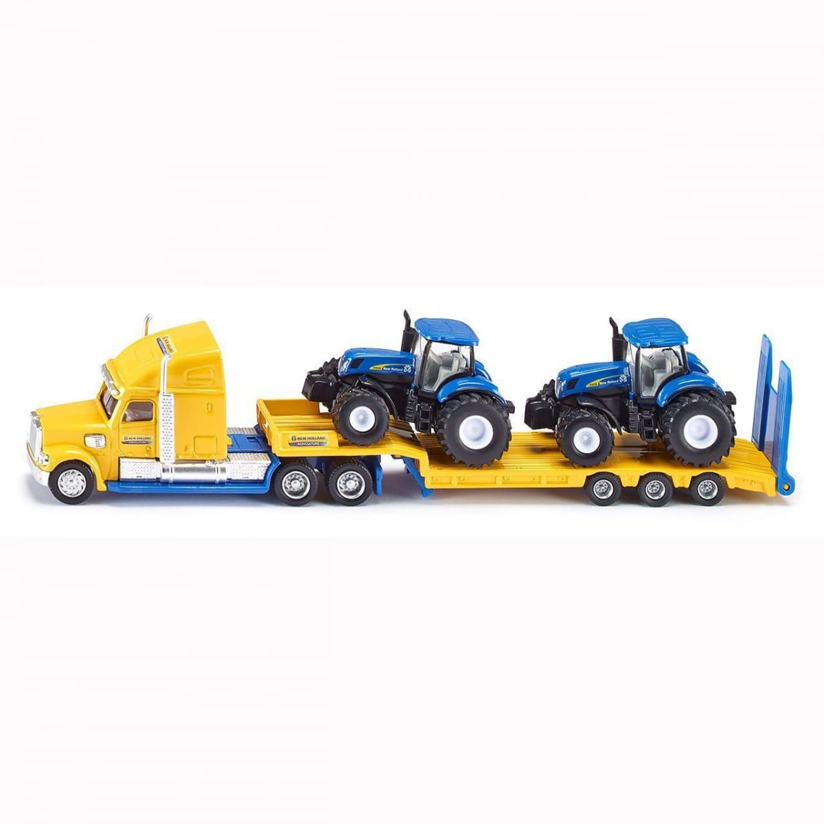 Набор SIKU Грузовик с двумя тракторам New Holland 1:87