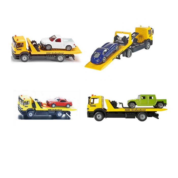 nabor siku evakuator i sportivnaya mashina