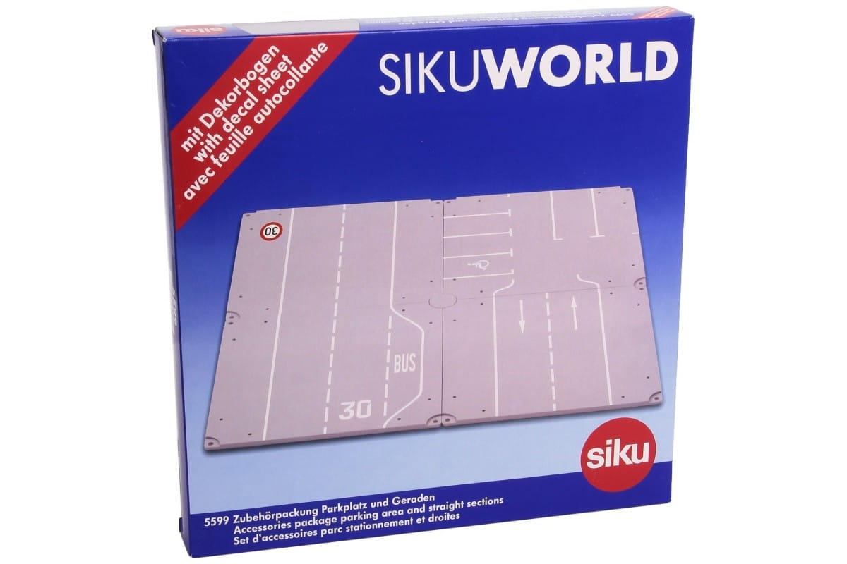 Набор деталей дорожного полотна SIKU World (парковка)